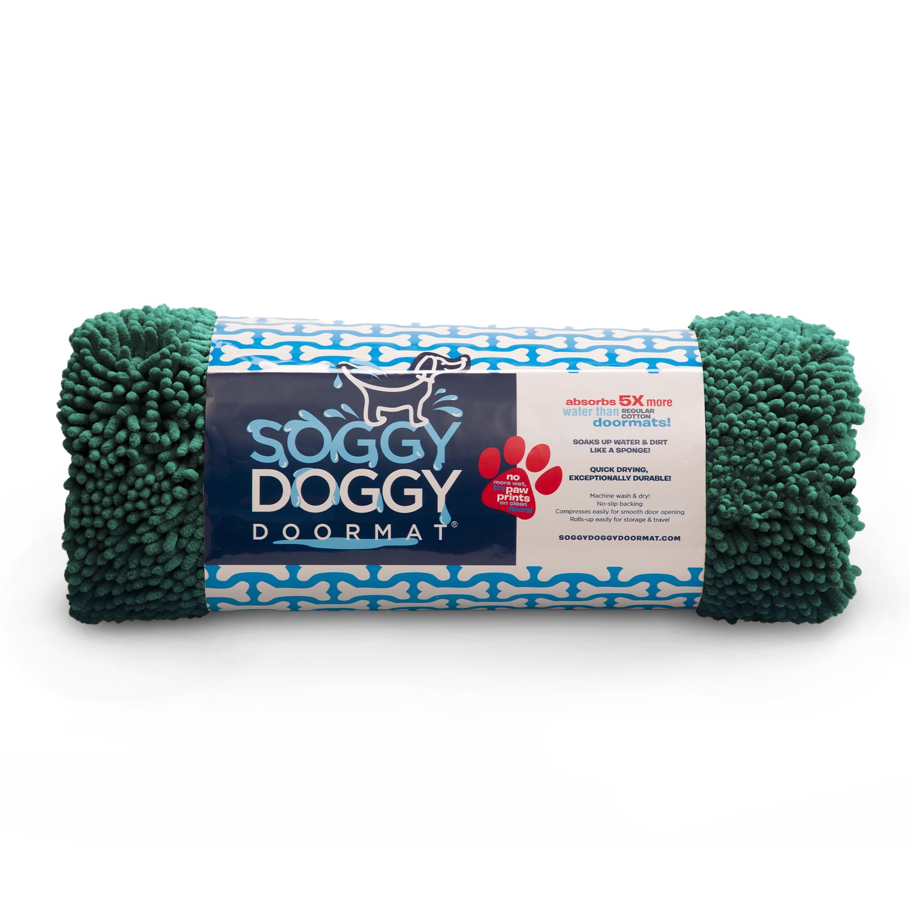 Soggy Doggy Bone Absorbent Doormat - Beige - L Delivery in Clarksville, TN