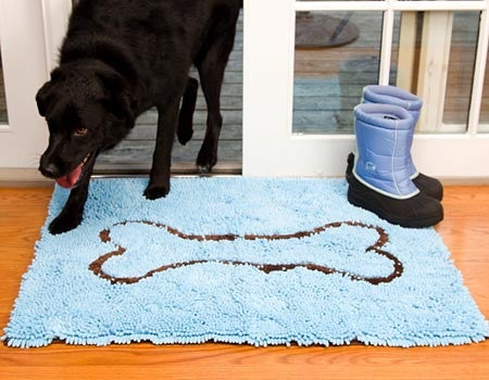 Soggy Doggy Doormat Blue Large